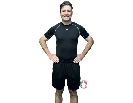 Under Armour 9" Tech Vent Black Referee Shorts 2 Under Armour 9" Tech Vent Black Referee Shorts - Image 2