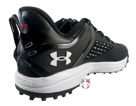 Under Armour Yard Turf Black & White Field Shoes 4 Under Armour Yard Turf Black & White Field Shoes - Image 4