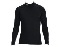 Under Armour V2 ColdGear Compression Long Sleeve Mock Shirt 8 Under Armour V2 ColdGear Compression Long Sleeve Mock Shirt -Move Gear Shop UACG MOCK2 BK Under Armour ColdGear Long Sleeve Fitted Mock Shirt