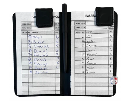 UMPLIFE XL Magnetic “Book” Style 6.5” Umpire Lineup Card Holder 5 UMPLIFE XL Magnetic “Book” Style 6.5” Umpire Lineup Card Holder - Image 5