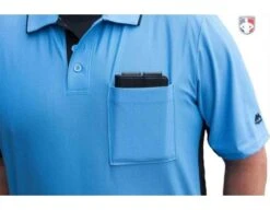 Pro Grade Magnetic "Book" Style 6" Umpire Lineup Card Holder / Game Card Referee Wallet -Move Gear Shop ULF PRO PRO GRADE MAGNETIC BOOK STYLE UMPIRE LINEUP CARD HOLDER GAME CARD REFEREE WALLET IN BLUE POCKET 1