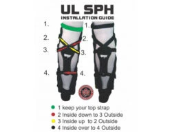 UMPLIFE Flex Umpire Shin Guard Harness 9 UMPLIFE Flex Umpire Shin Guard Harness -Move Gear Shop ULF Shin Guard Strap instructions