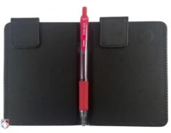 Pro Grade Magnetic "Book" Style 5" Umpire Lineup Card Holder / Game Card Referee Wallet -Move Gear Shop ULF T5 with GEL PEN Open