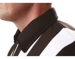 Smitty 2 1/4" Stripe Long Sleeve Football Referee Shirt With CHEST USA FLAG 9 Smitty 2 1/4" Stripe Long Sleeve Football Referee Shirt With CHEST USA FLAG -Move Gear Shop USA110COLLAR 1