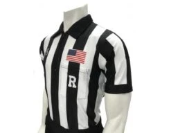 Smitty 2" Stripe Body Flex Short Sleeve Football Referee Shirt With Position Placket 8 Smitty 2" Stripe Body Flex Short Sleeve Football Referee Shirt With Position Placket -Move Gear Shop USA117X Flex Smitty Body Flex Football Referee Shirt
