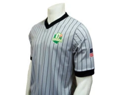 Ohio (OHSAA) Grey V-Neck Wrestling Referee Shirt