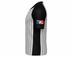 Minnesota (MSHSL) Men's Body Flex Grey & Black V-Neck Referee Shirt 9 Minnesota (MSHSL) Men's Body Flex Grey & Black V-Neck Referee Shirt -Move Gear Shop USA207USAWKS FLEX SIDE