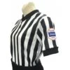 Kansas (KSHSAA) 1" Stripe Body Flex Women's V-Neck Basketball Referee Shirt