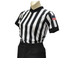 Smitty Women's 1" Stripe Body Flex V-Neck Referee Shirt With USA Flag -Move Gear Shop USA211 1296x d44c872a afd7 465d b566 93d63ab27376 1296x