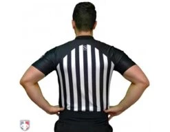 Smitty NCAA Body Flex Basketball Referee Shirt 6 Smitty NCAA Body Flex Basketball Referee Shirt -Move Gear Shop USA216 FLEX Smitty NCAA Basketball Referee Shirt Back View