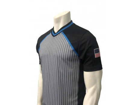 Smitty NCAA Women's Performance Mesh Basketball Referee Shirt - Men's Cut 3 Smitty NCAA Women's Performance Mesh Basketball Referee Shirt - Men's Cut - Image 3