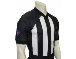 South Carolina (SCBOA) 2 1/4" Stripe Body Flex V-Neck Referee Shirt