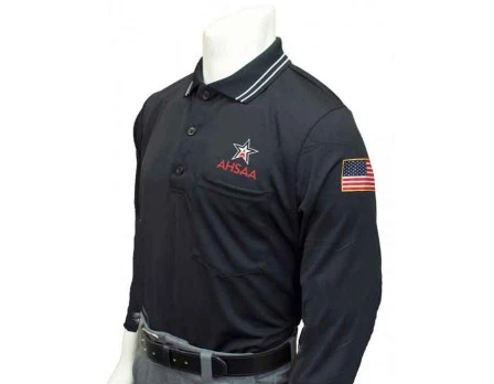 Alabama (AHSAA) Long Sleeve Umpire Shirt - Black 1 Alabama (AHSAA) Long Sleeve Umpire Shirt - Black
