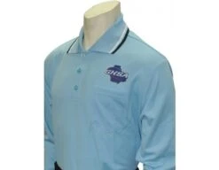 Georgia (GHSA) Long Sleeve Umpire Shirt - Powder Blue