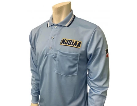 New Jersey (NJSIAA) Long Sleeve Umpire Shirt - Powder Blue 1 New Jersey (NJSIAA) Long Sleeve Umpire Shirt - Powder Blue