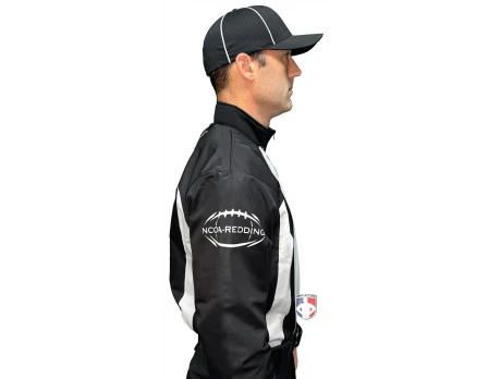 California (REDDING) 2 1/4" Stripe Rainy Weather Water Repellent Football Referee Shirt 2 California (REDDING) 2 1/4" Stripe Rainy Weather Water Repellent Football Referee Shirt - Image 2