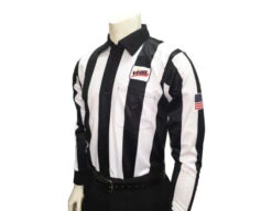 Virginia (VHSL) 2 1/4" Stripe Foul Weather Football Referee Shirt