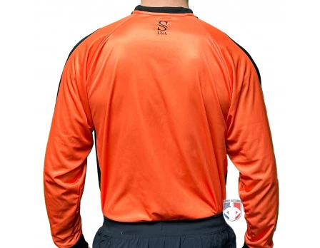 Smitty NCAA Men's Long Sleeve Soccer Shirt - Orange 3 Smitty NCAA Men's Long Sleeve Soccer Shirt - Orange - Image 3