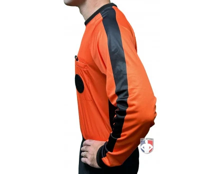 Smitty NCAA Men's Long Sleeve Soccer Shirt - Orange 2 Smitty NCAA Men's Long Sleeve Soccer Shirt - Orange - Image 2