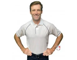 Smitty Men's Mesh Volleyball Referee Shirt - White 6 Smitty Men's Mesh Volleyball Referee Shirt - White -Move Gear Shop VBS 400 WH Smitty Men s Mesh Volleyball Referee Shirt White front