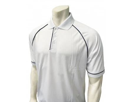 Smitty Men's Mesh Volleyball Referee Shirt - White 1 Smitty Men's Mesh Volleyball Referee Shirt - White
