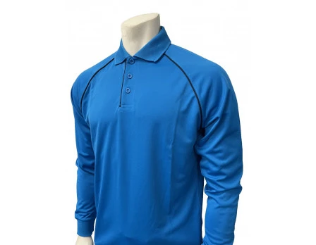 Smitty Men's Long Sleeve Mesh Volleyball Referee Shirt - Bright Blue 1 Smitty Men's Long Sleeve Mesh Volleyball Referee Shirt - Bright Blue