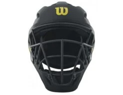 Wilson MLB Pro Stock Titanium Umpire Helmet 11 Wilson MLB Pro Stock Titanium Umpire Helmet -Move Gear Shop WTA5800BL Wilson MLB Pro Stock Titanium Umpire Helmet Front View 1
