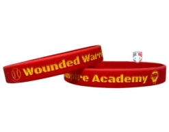 Wounded Warrior Umpire Academy Bracelet -Move Gear Shop WWUA BAND Wounded Warrior Umpire Academy Bracele red