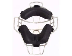 Diamond Silver Big League Aluminum Umpire Mask With Leather -Move Gear Shop dfm bl sv inside z