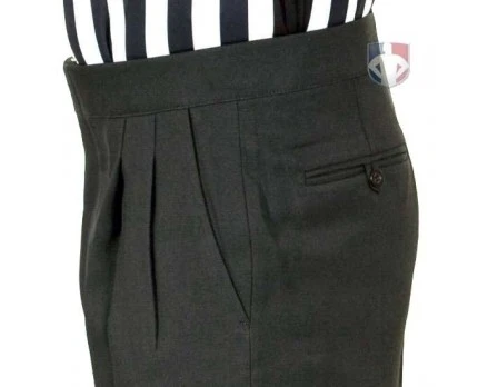 Smitty Athletic Fit Pleated Referee Pants With Slash Pockets 3 Smitty Athletic Fit Pleated Referee Pants With Slash Pockets - Image 3